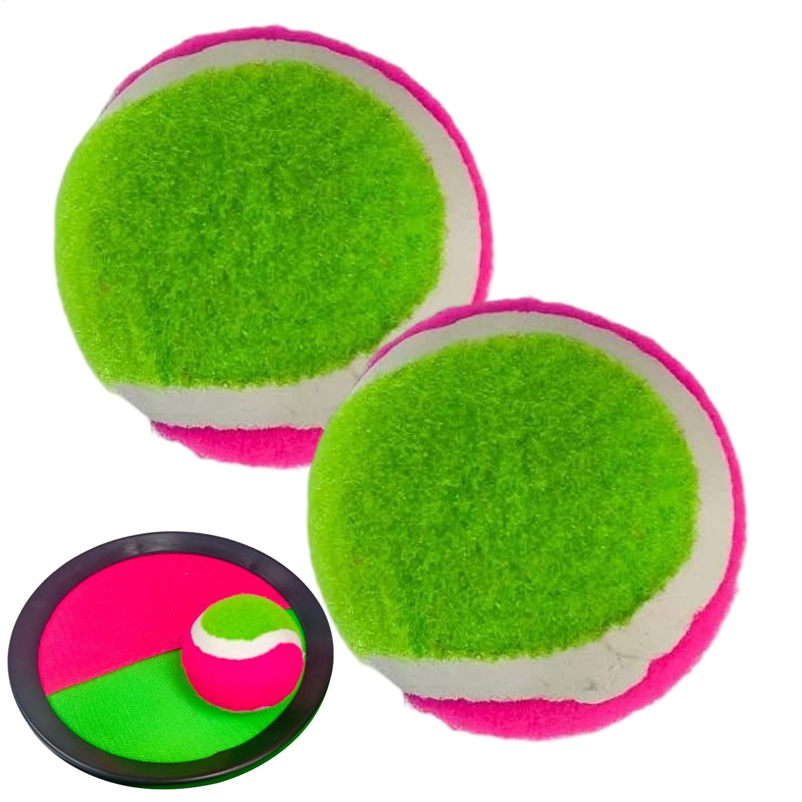 Kids Outdoor Games For Party - 2pcs 2.5 Inch Sticky Toss Catching