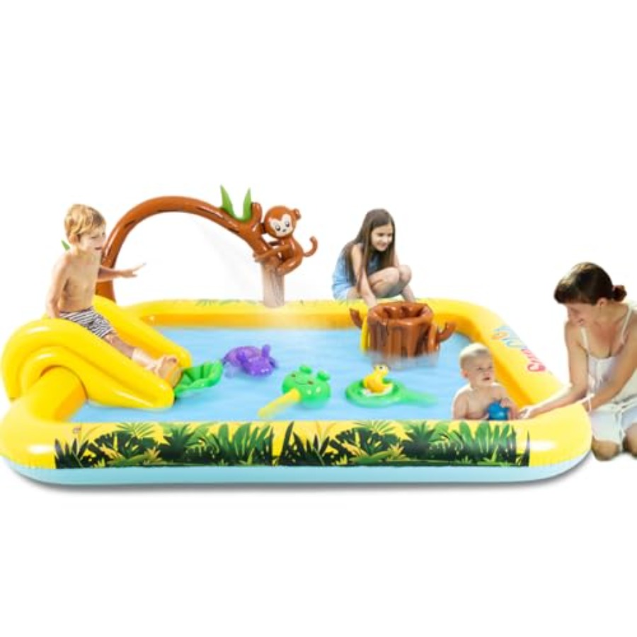 Outdoor inflatable jungle anim - đánh giá và giá Kids Outdoor Garden