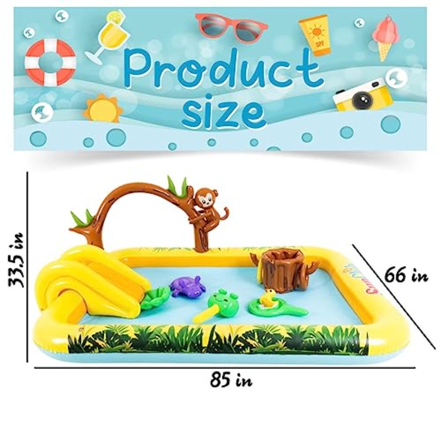 Outdoor inflatable jungle anim - đánh giá và giá Kids Outdoor Garden