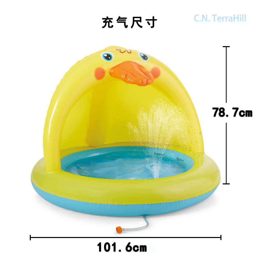 Inflatable Splash Pool for Kid - đánh giá và giá Kids Outdoor Play Table