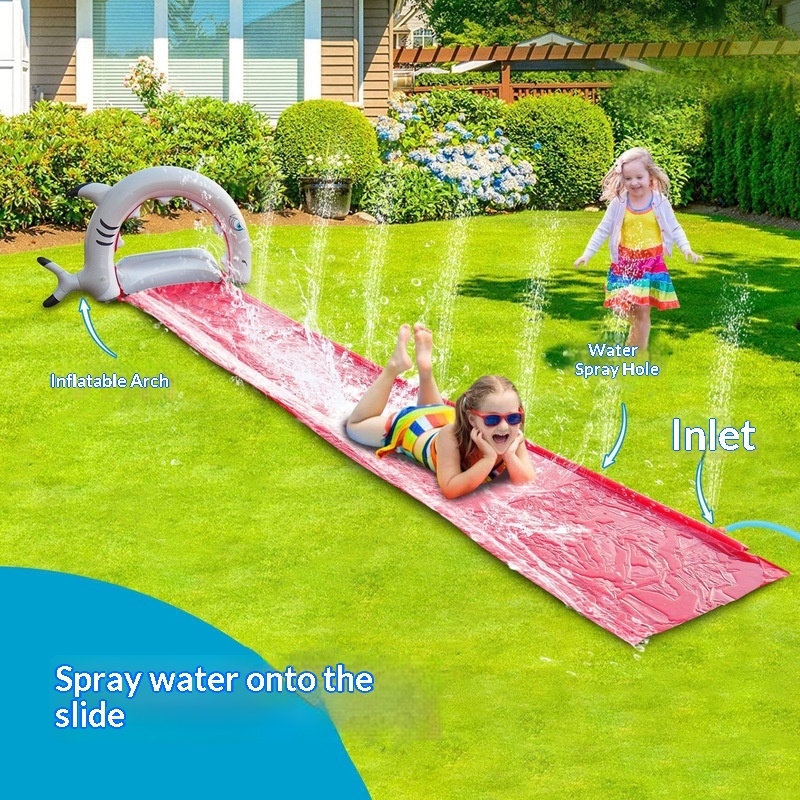 Inflatable Whale Water Slide S - đánh giá và giá Kids Outdoor Garden
