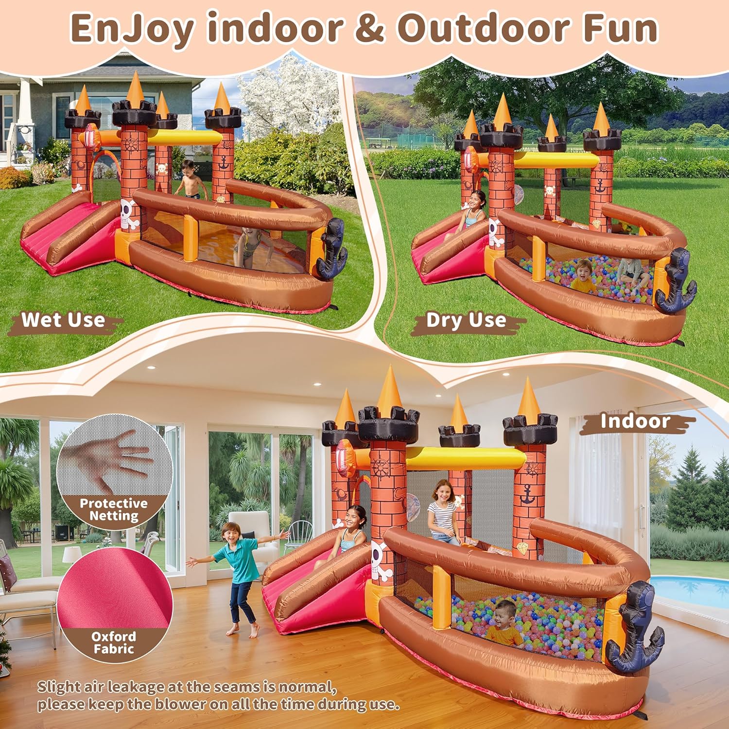 Inflatable Bounce House for Ki - đánh giá và giá Kids Outdoor Jumping Castle