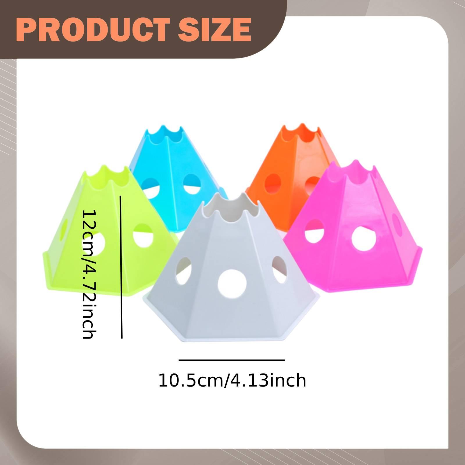 5x Soccer Cones for Training w - đánh giá và giá Kids Outdoor Obstacle Course Equipment