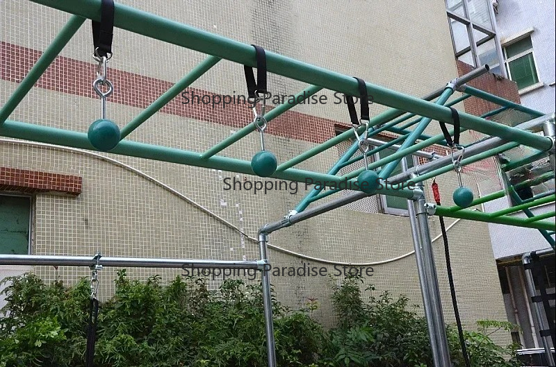 For kids backyard ninja warrio - đánh giá và giá Kids Outdoor Obstacle Course Equipment
