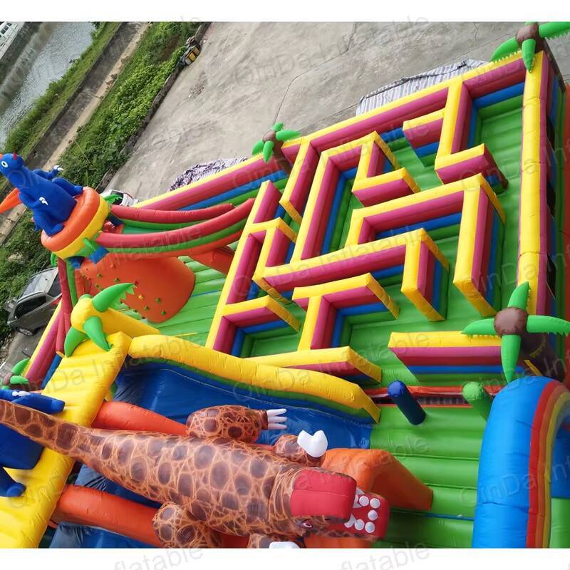 2017 Popular Outdoor Playgroun - đánh giá và giá Kids Outdoor Obstacle Course Equipment