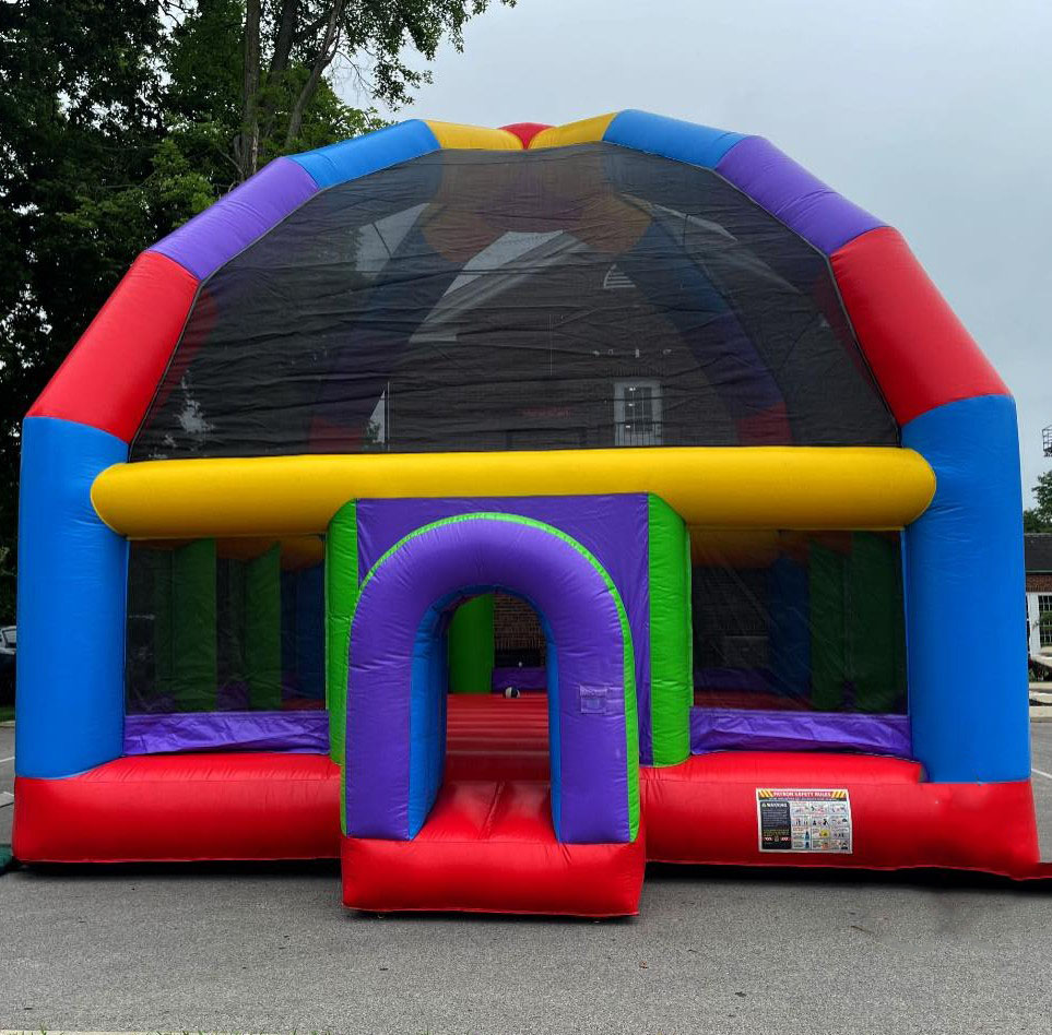 Big Jumping Castle Inflatable  - đánh giá và giá Kids Outdoor Jumping Castle