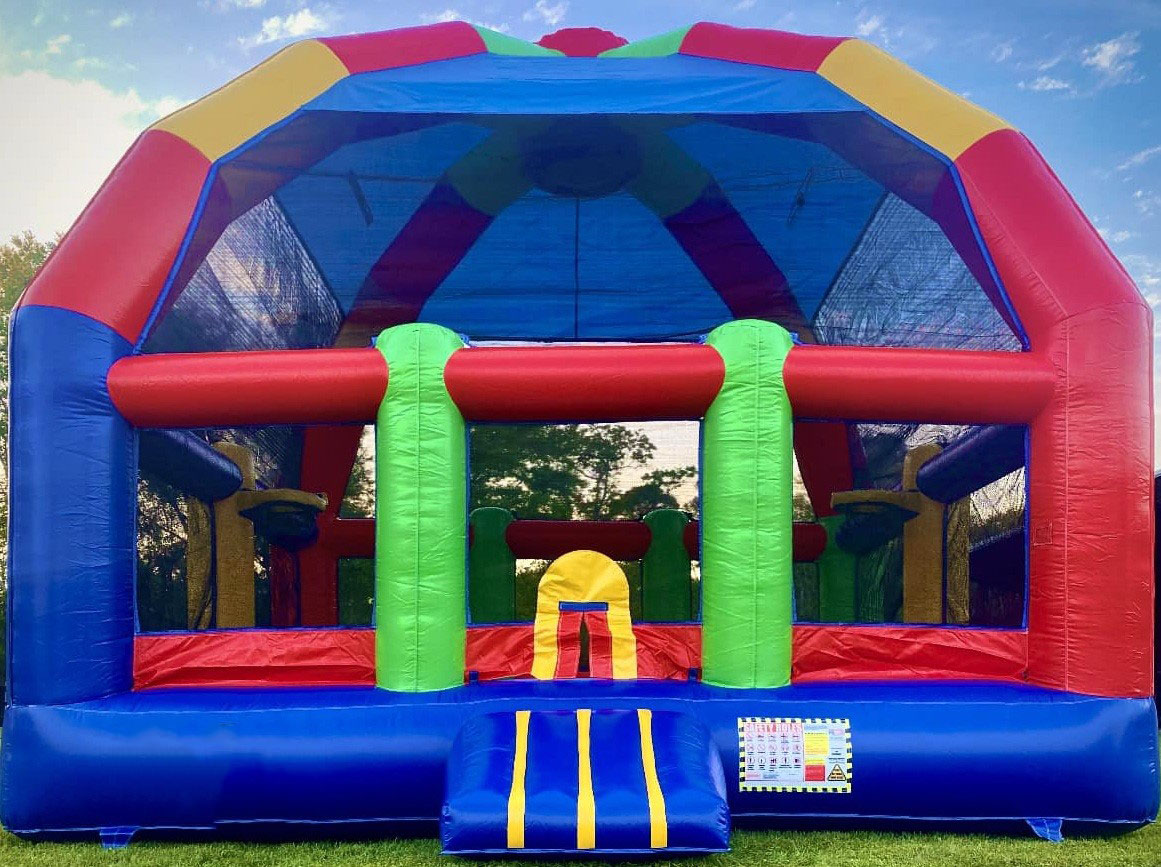 Big Jumping Castle Inflatable  - đánh giá và giá Kids Outdoor Jumping Castle