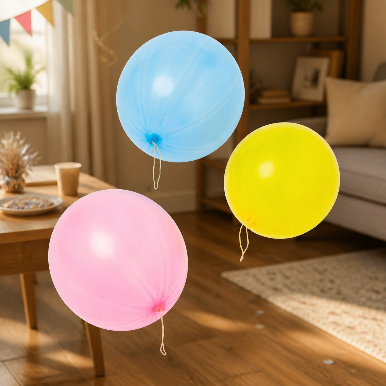 6ct Multicolor Punch Balloons  - đánh giá và giá Kids Outdoor Games For Party
