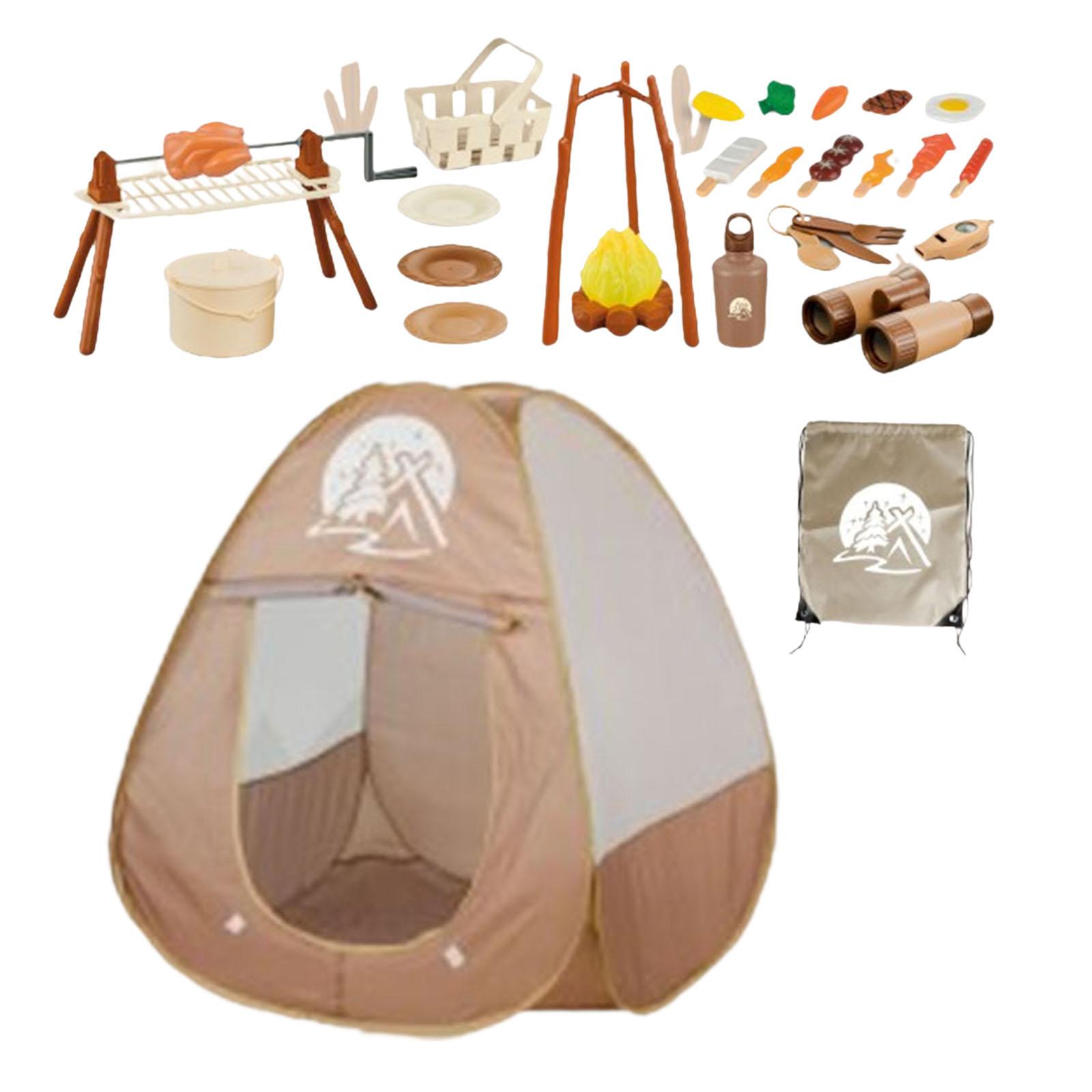 34Pcs Kids Camping Set Picnic  - đánh giá và giá Kids Outdoor Grill