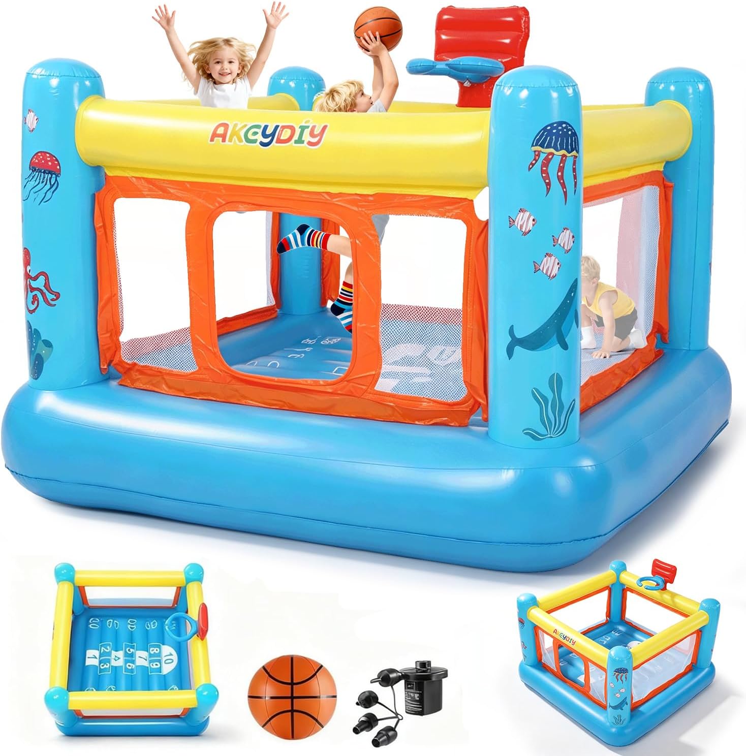 Bounce House, PVC Inflatable B - đánh giá và giá Kids Outdoor Jumping Castle