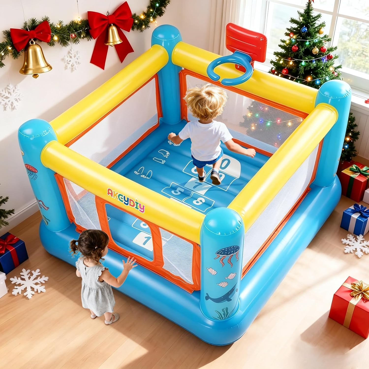 Bounce House, PVC Inflatable B - đánh giá và giá Kids Outdoor Jumping Castle