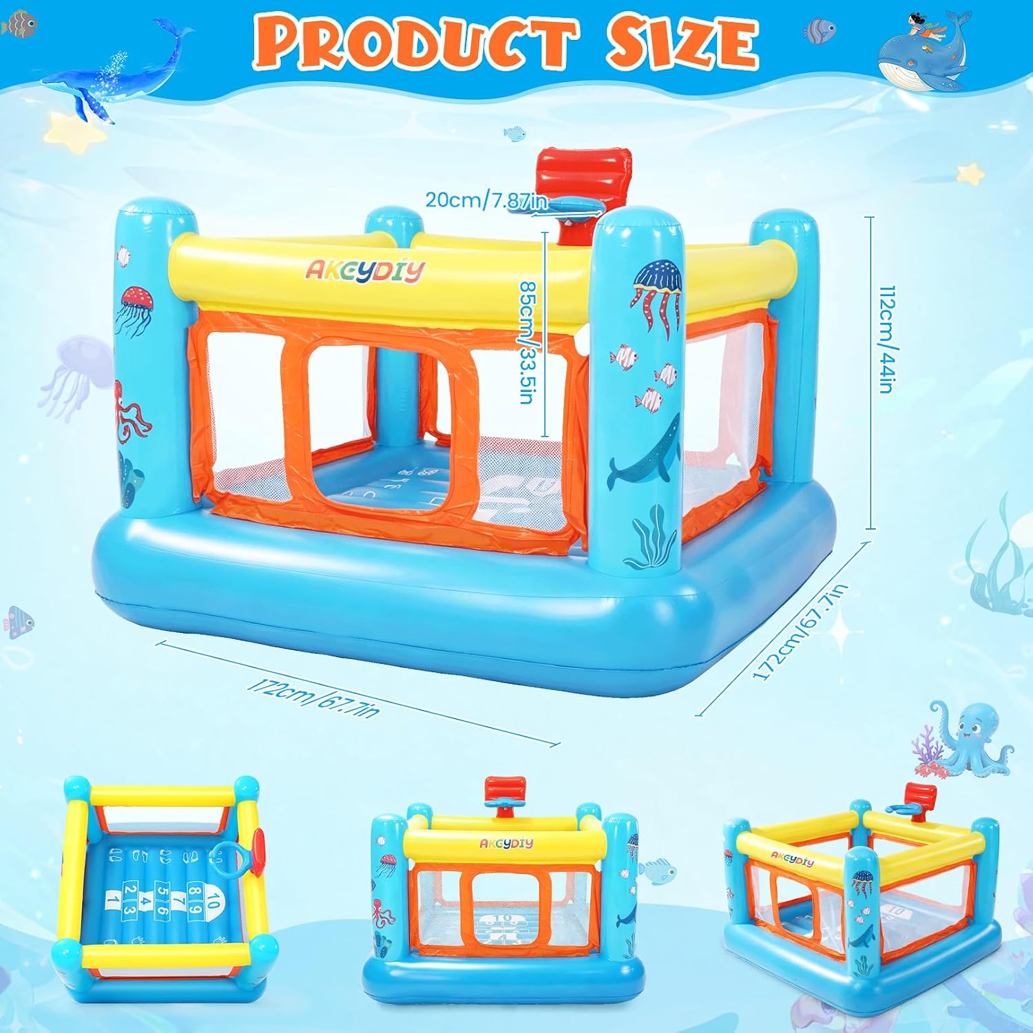 Bounce House, PVC Inflatable B - đánh giá và giá Kids Outdoor Jumping Castle