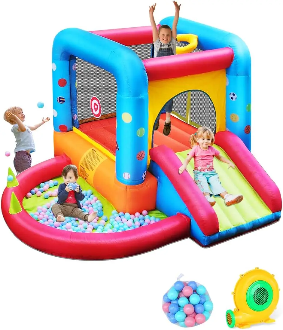 Step4Fun Inflatable Bounce Hou - đánh giá và giá Kids Outdoor Jumping Castle