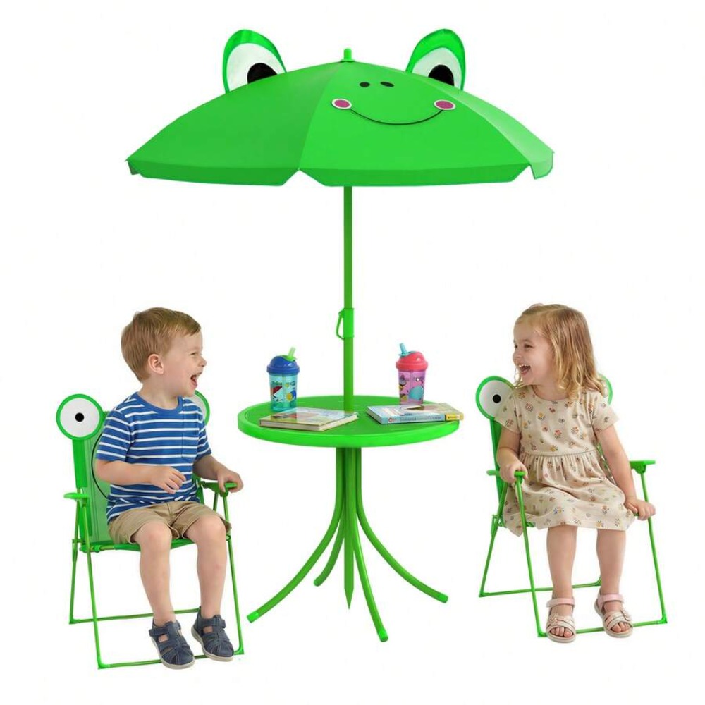 Kids Table and Chair Set Outdo - đánh giá và giá Kids Outdoor Table With Umbrella
