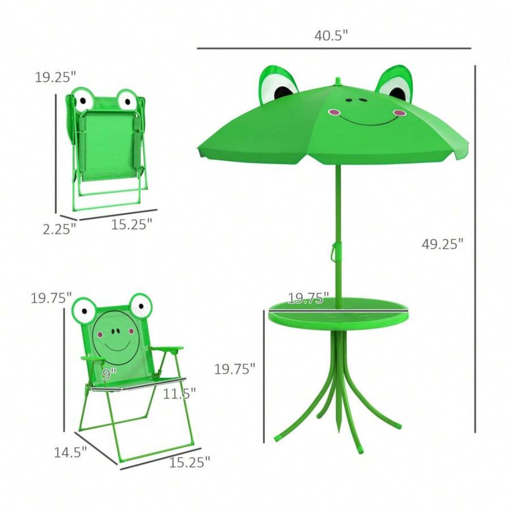 Kids Table and Chair Set Outdo - đánh giá và giá Kids Outdoor Table With Umbrella