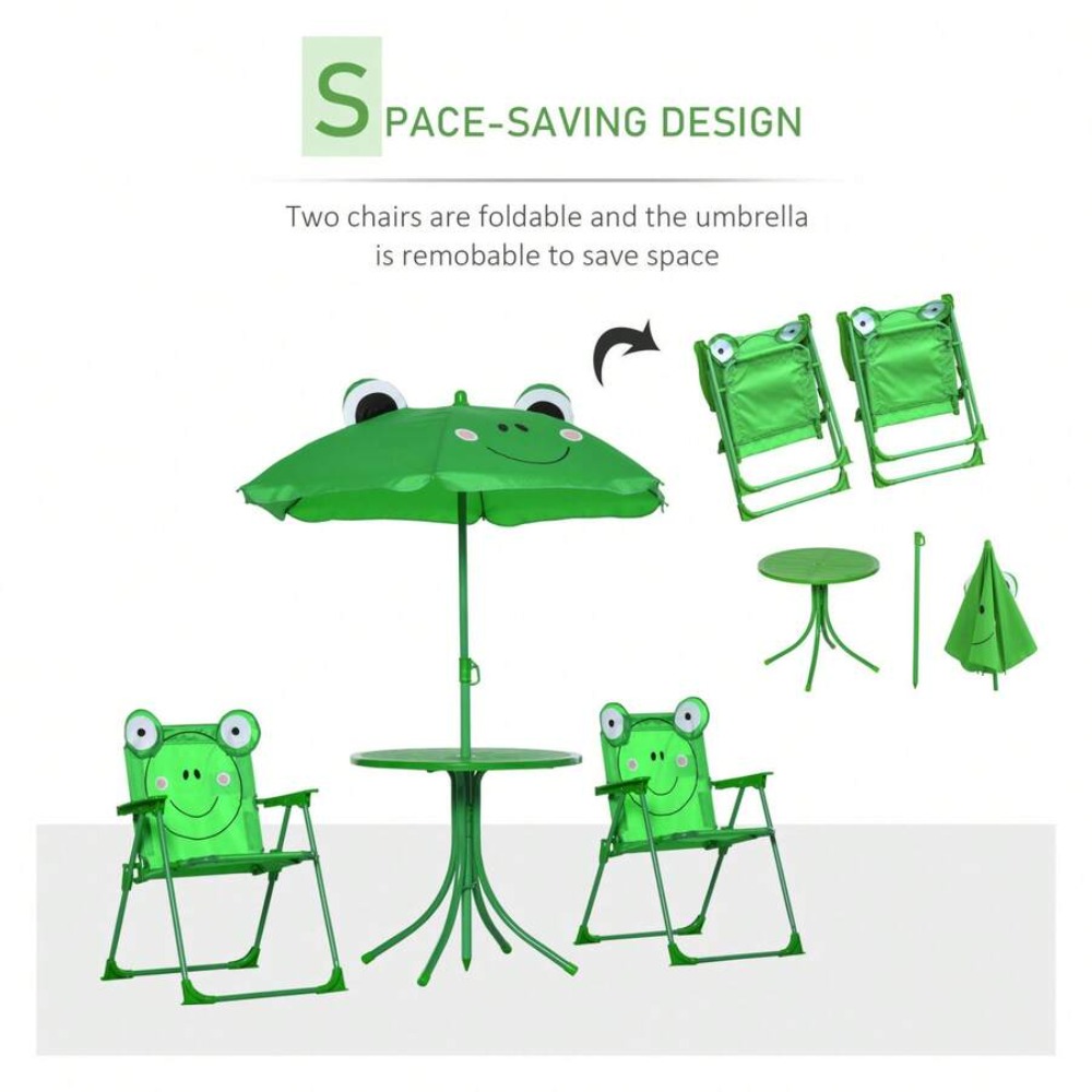 Kids Table and Chair Set Outdo - đánh giá và giá Kids Outdoor Table With Umbrella