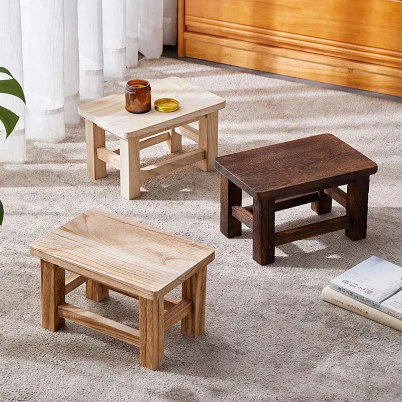 Solid Wood Stool Adult Shoe Ch - đánh giá và giá Kids Outdoor Table And Chairs