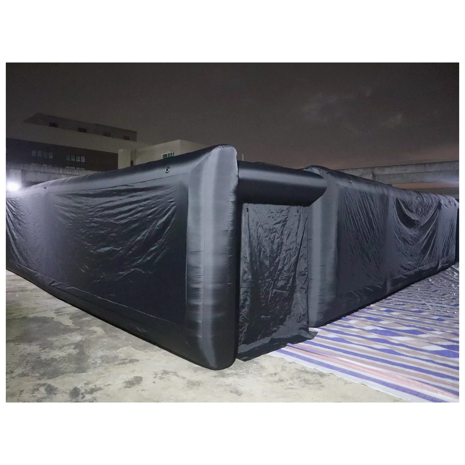 Mê cung bơm hơi lớn màu đen tr - đánh giá và giá Kids Outdoor Games For Party