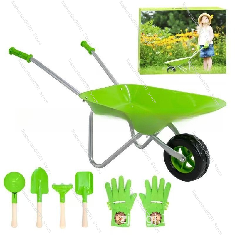 Kids Outdoor Wheelbarrow, Gree - đánh giá và giá Kids Outdoor Garden