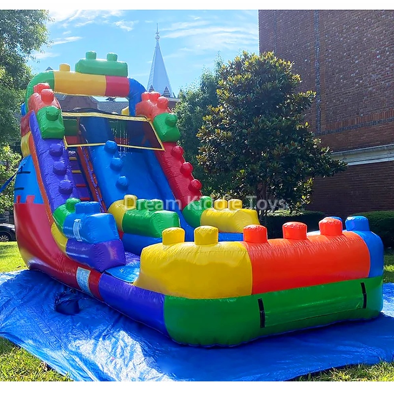 Building Block Commercial Infl - đánh giá và giá Kids Outdoor Jumping Castle