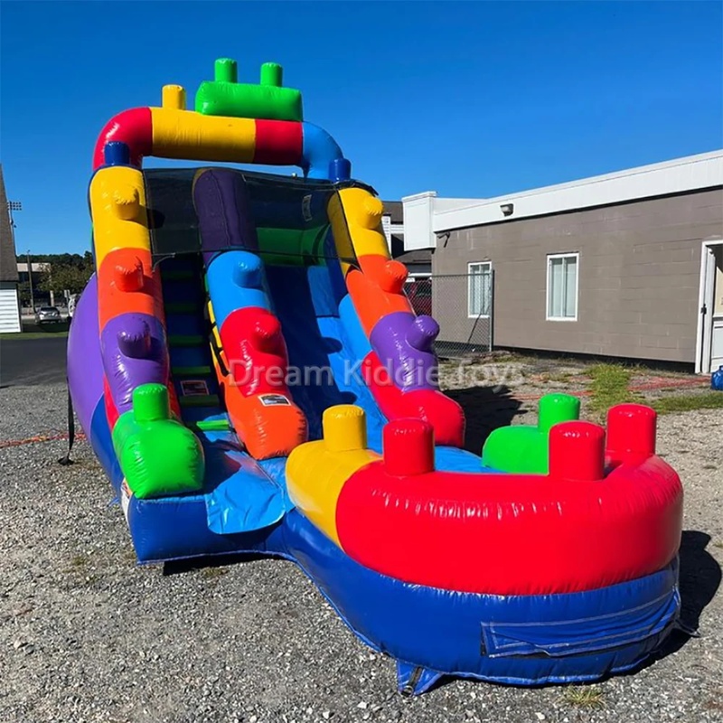 Building Block Commercial Infl - đánh giá và giá Kids Outdoor Jumping Castle