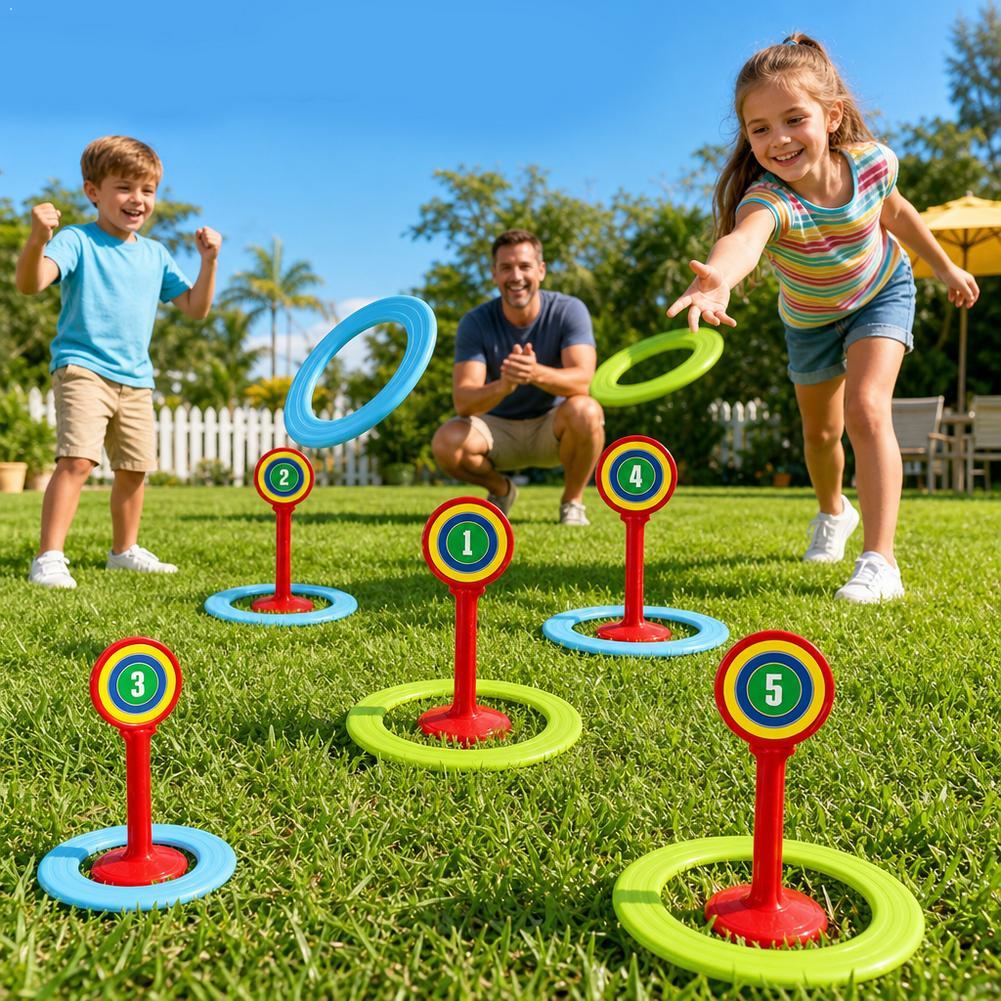 Kids Plastic Game Set Outdoor  - đánh giá và giá Kids Outdoor Games For Party
