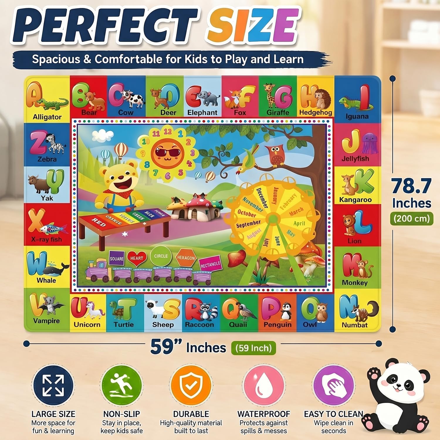 Large Colorful ABC Kids Play R - đánh giá và giá Kids Outdoor Play Area